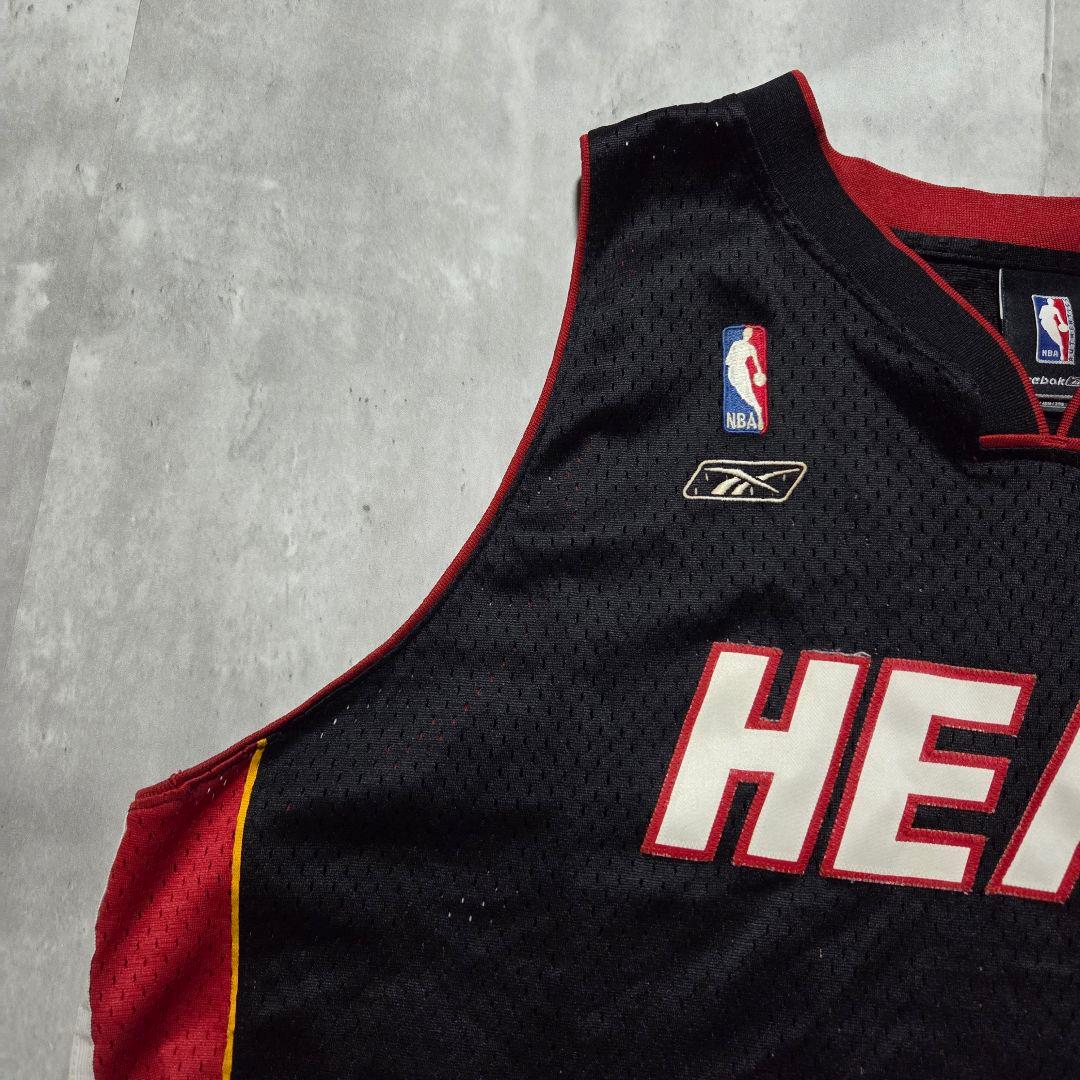 稀少 NBA Reebok ユニフォーム HEAT ウェイド Wade 2XL