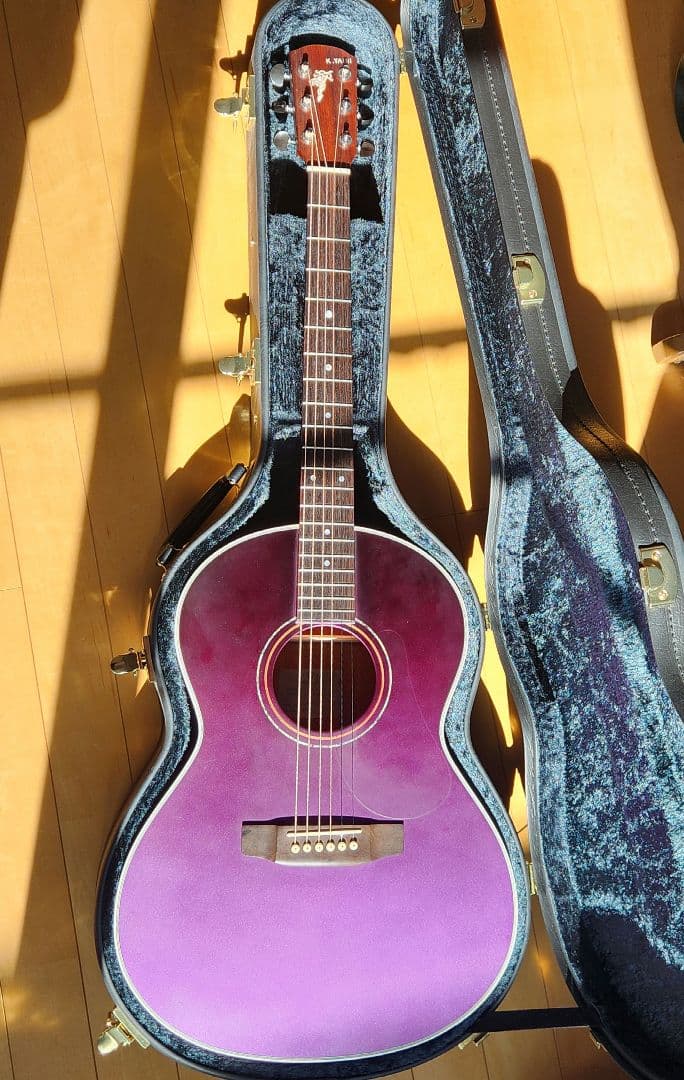 K.Yairi RF-65 CTM 紫グラデ 2022年製　純正ハードケース付