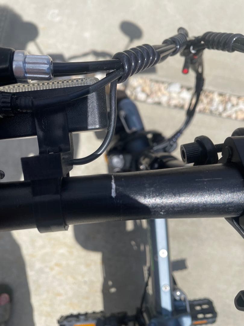 折りたたみ電動アシスト自転車 スポーツタイプ グレー