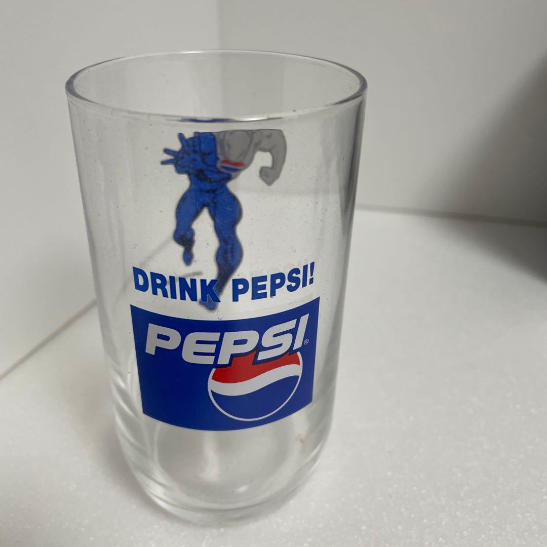 新品未使用　ペプシマン　グラス　ミニストップ　3セット　非売品