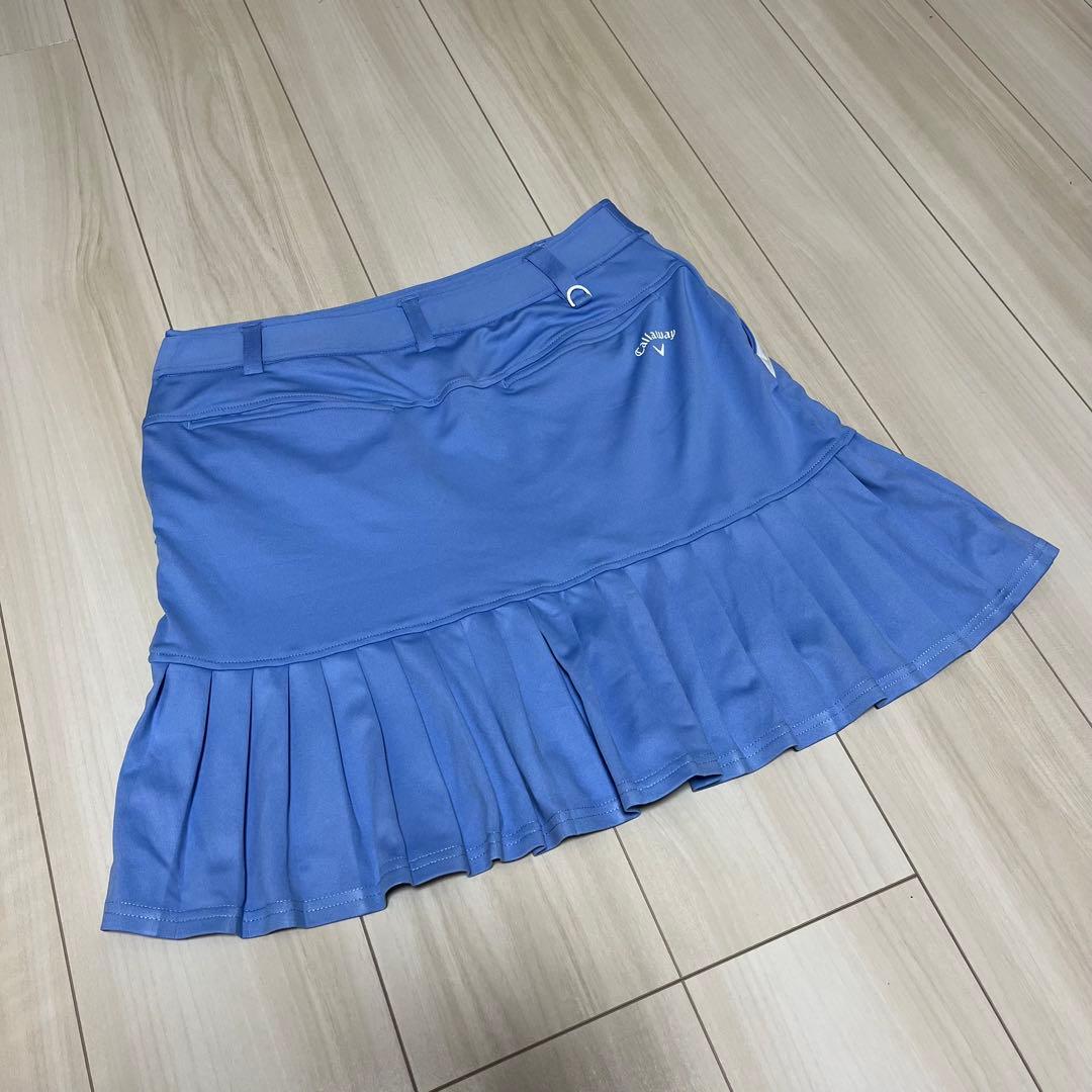 タグ付新品未使用 Callaway キャロウェイ ゴルフウェア スカート ブルー