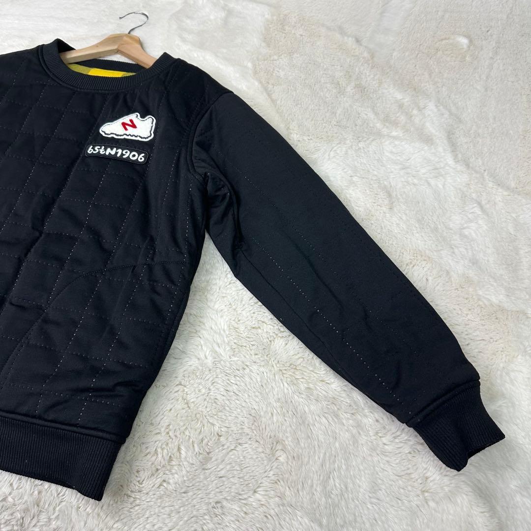 美品✨ニューバランスゴルフ 優秀リバーシブル仕様 防寒中綿プルオーバー チェック