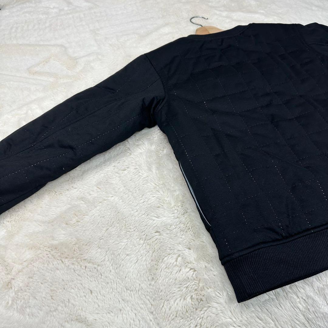 美品✨ニューバランスゴルフ 優秀リバーシブル仕様 防寒中綿プルオーバー チェック