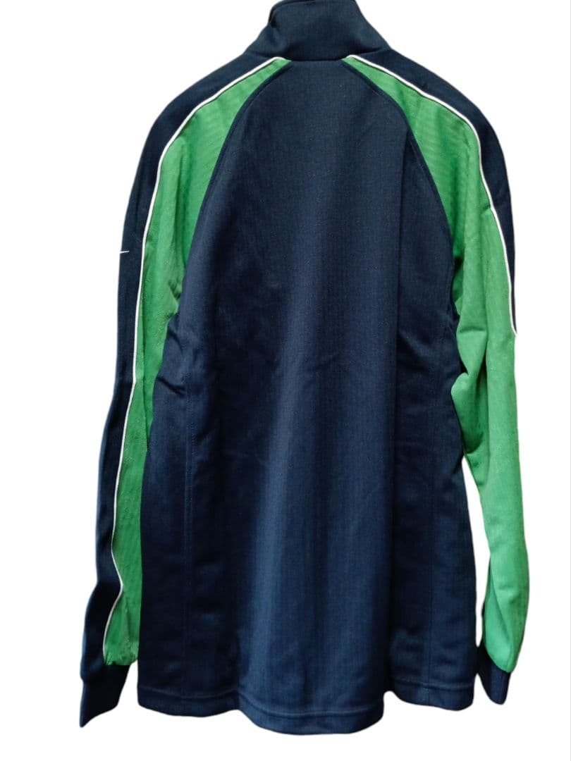 NIKE FIT DRY ジャージウエア　ネイビー×グリーン　Ｍサイズ