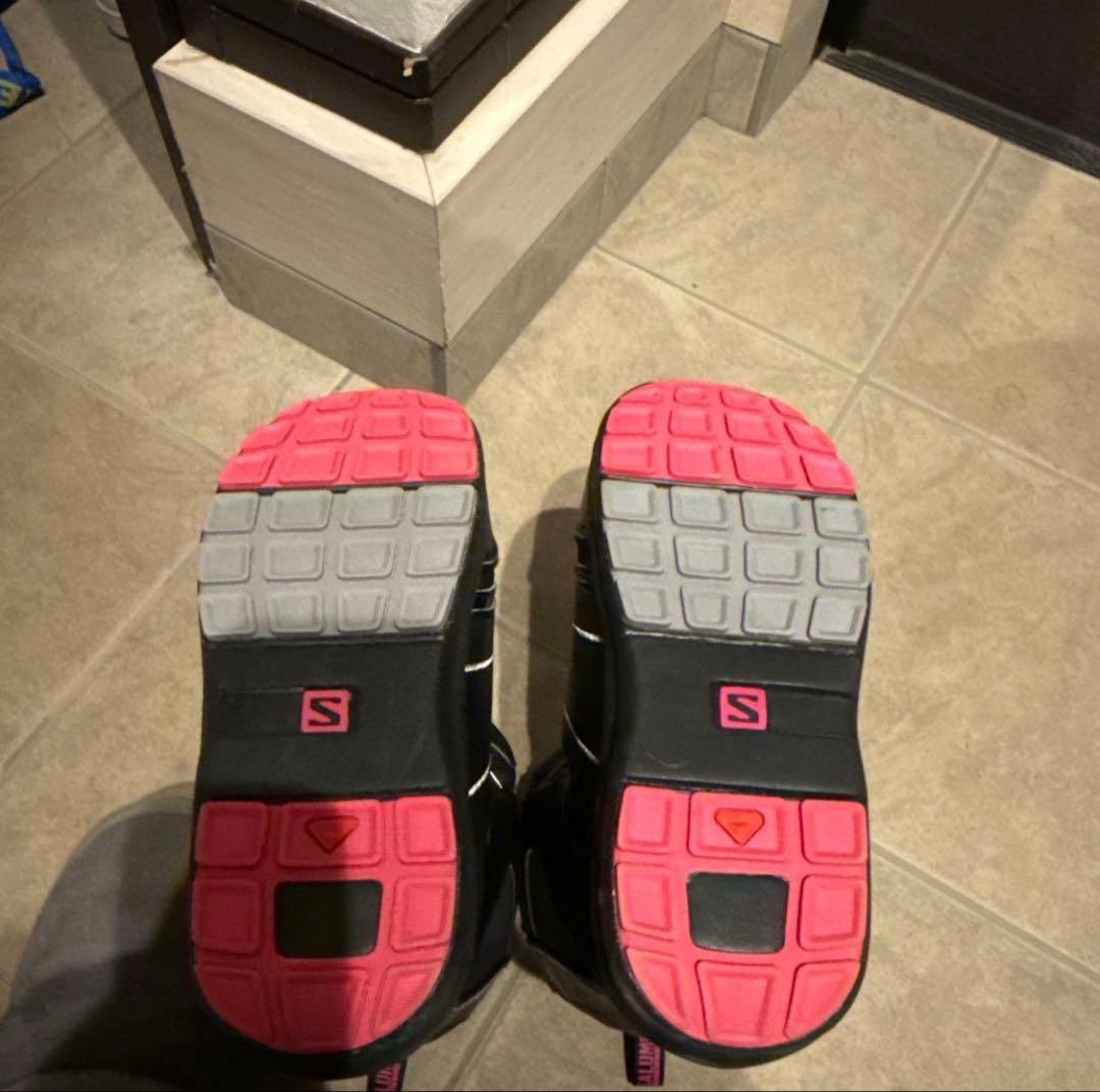 ［美品］SALOMON サロモンスノボーブーツ23.5センチ