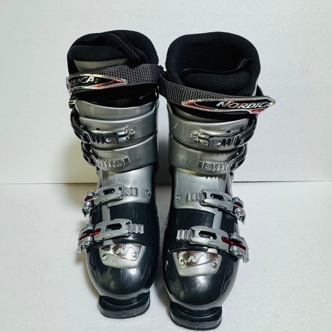 28cm28.5cm スキーブーツNORDICA グレーシルバー灰色初心者特価