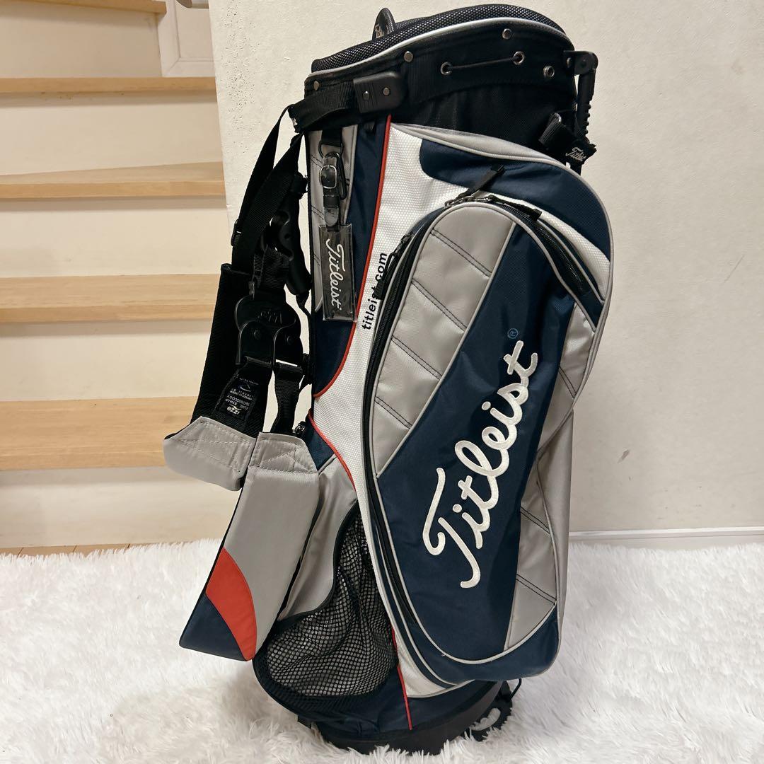 タイトリスト TITLEIST スタンドキャディバッグ ネームタグ付き