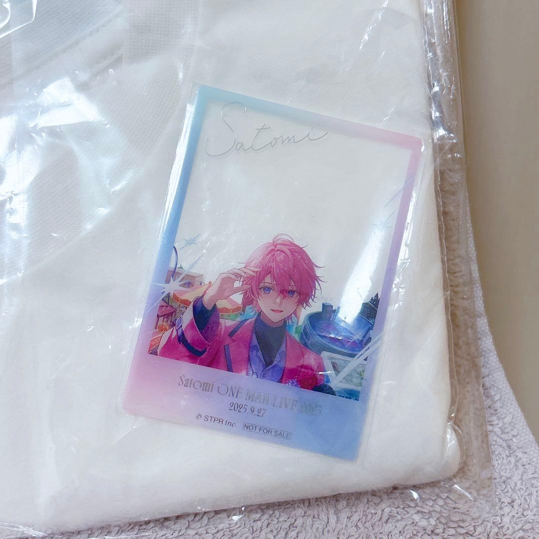 すとぷり　さとみ　ワンマンライブ　アプグレ Tシャツ VIP特典　白