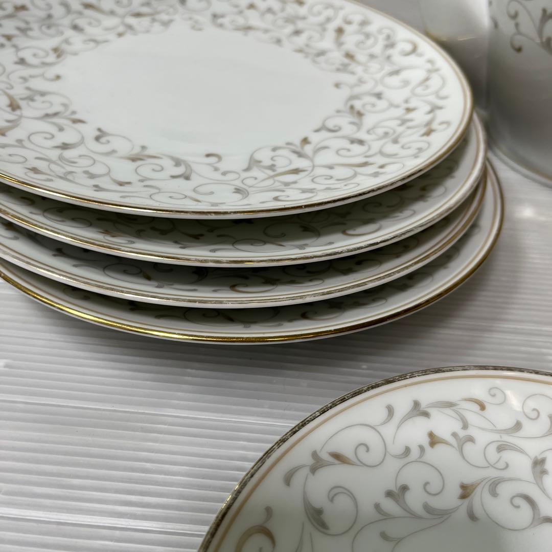 ティーポット　プレート　皿　食器　9点セット　ノリタケ　Noritake5804