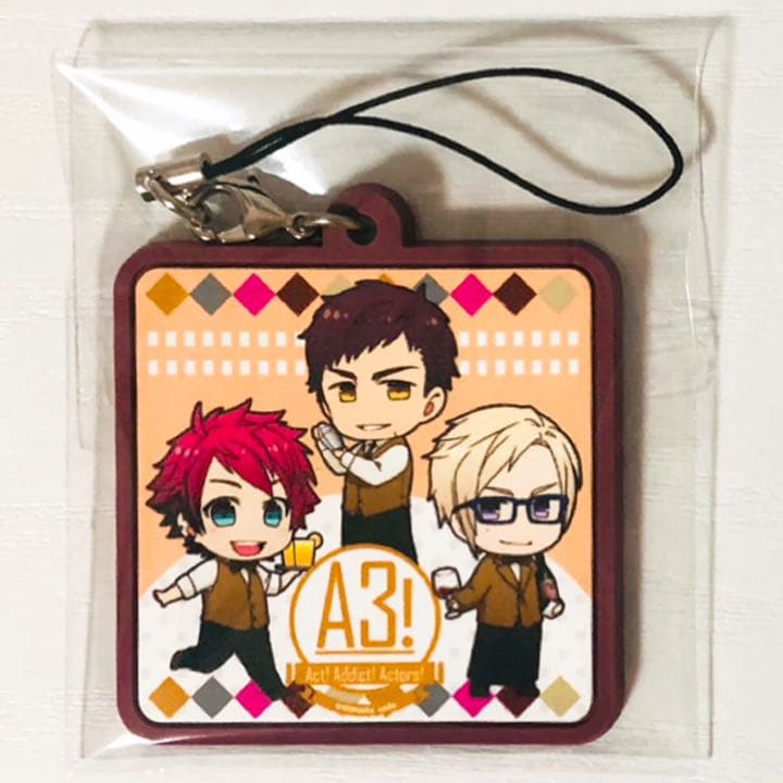 新品★A3★アニカフェ★ラバーチャーム★8点セット