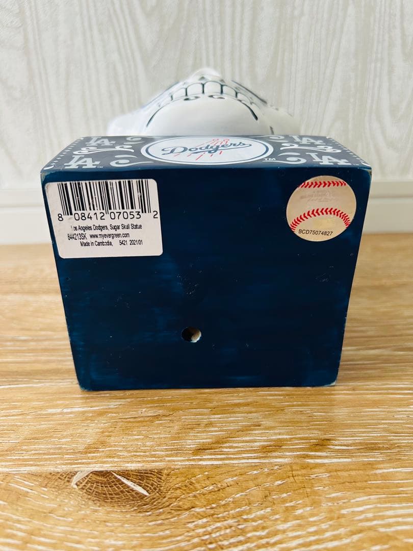 MLB公式　LAドジャース　シュガースカルスタチュー