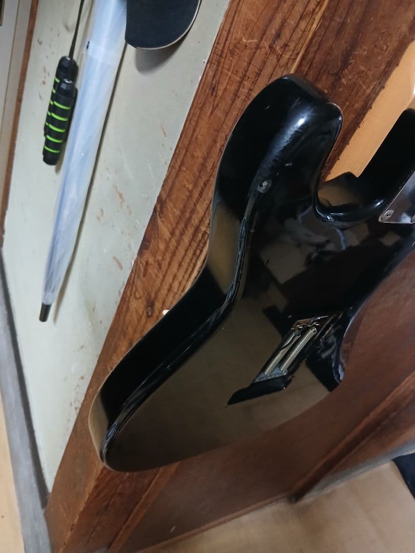 ギター Fender Japan Stratocaster black