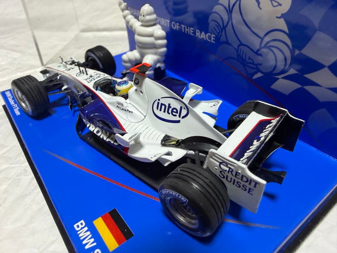 ミニチャンプス　ザウバーF1.06 ミシュランボックス　未使用　希少
