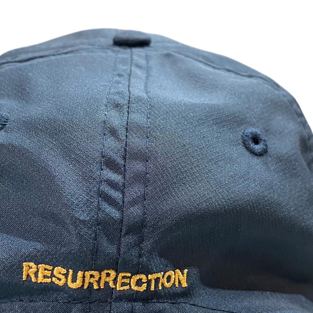 Resurrection レザレクション キャップ ネイビー ゴルフ 刺繍