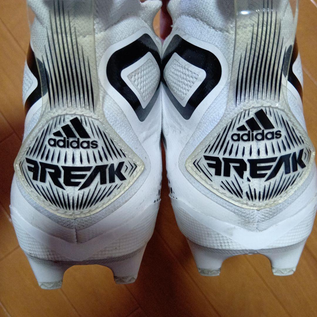 adidas FREAK スパイク ホワイト ブラック US11 JP29