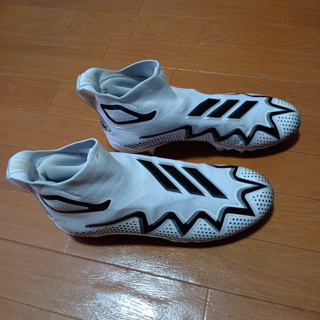 adidas FREAK スパイク ホワイト ブラック US11 JP29