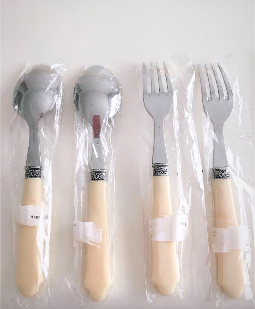 (新品) Cote Tableリボン カトラリー(10個セット)