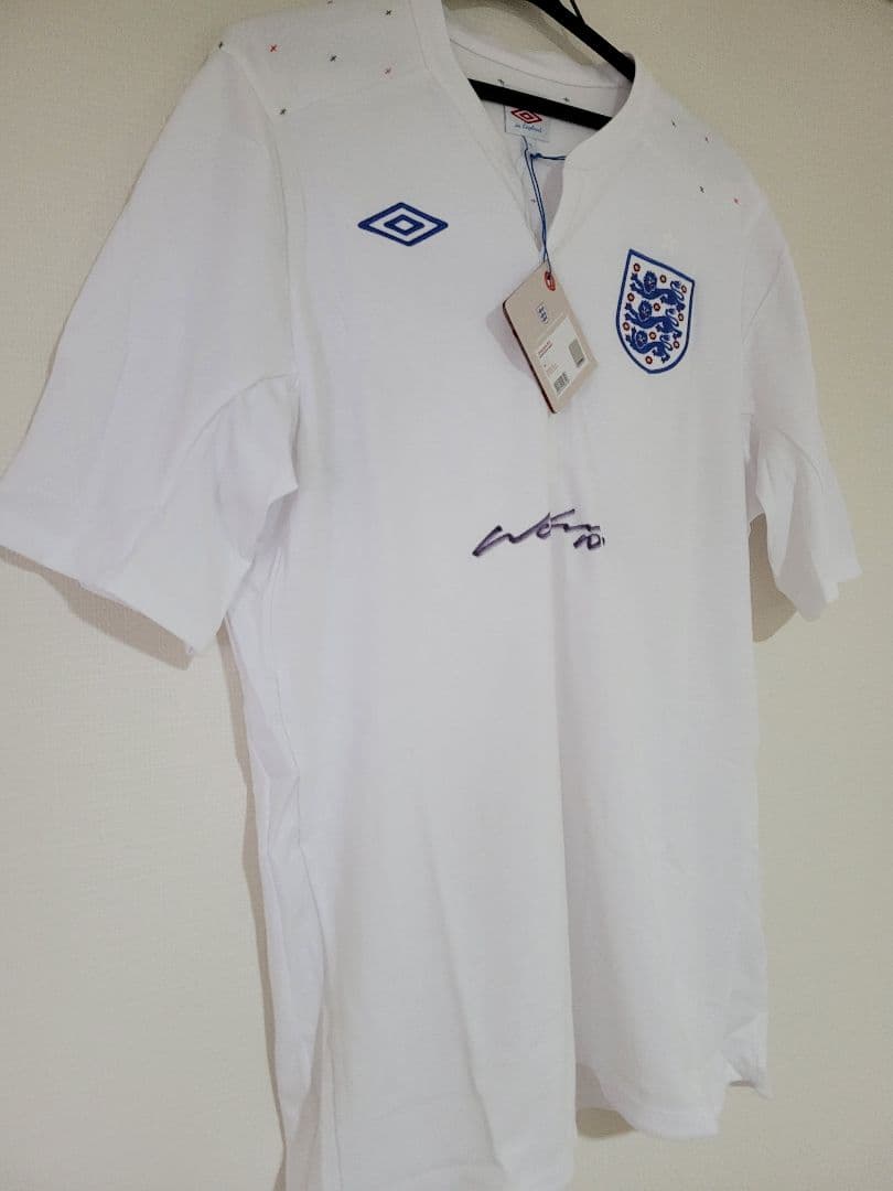 イングランド代表 ルーニー サイン ユニフォーム サッカー 正規品 EURO