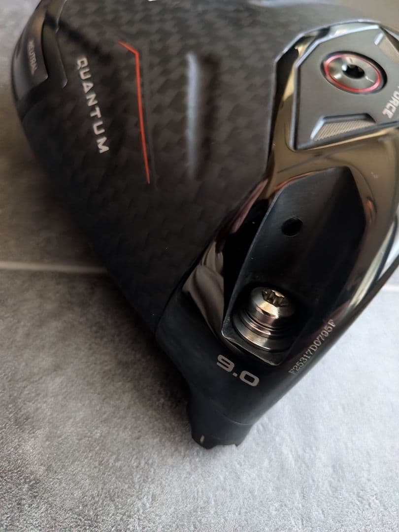 キャロウェイ QUANTUM トリプルダイヤモンドMAX 9度 ヘッド 日本仕様