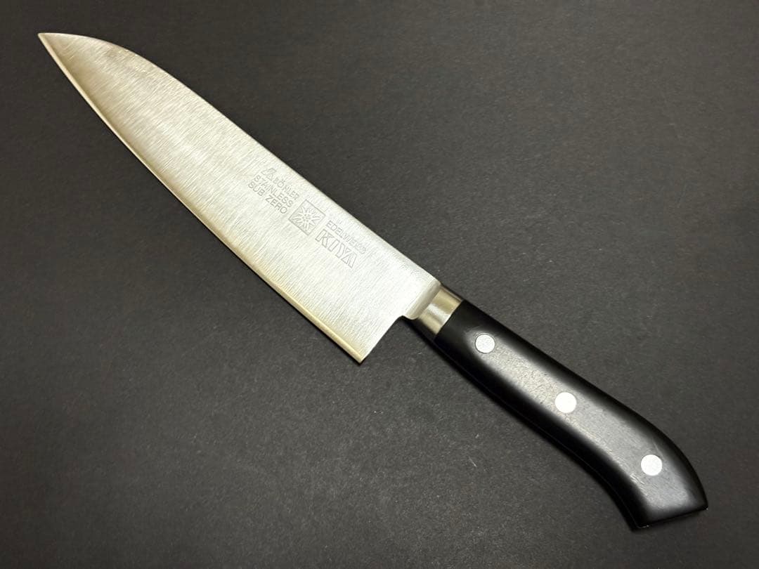 日本橋 木屋 エーデルワイス 鍔付 鎌型 三徳 No.160