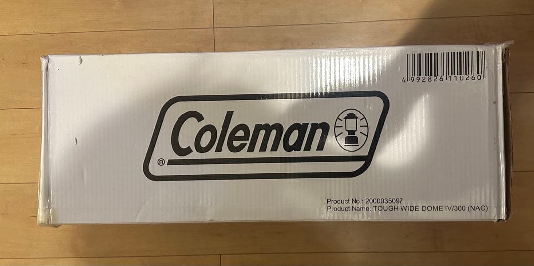 【未使用品】Coleman タフワイドドームⅣ/300 テント　コールマン
