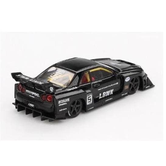 1/64 1セット限定 白&赤黒&黒 LB-ER34 スカイライン (y241)