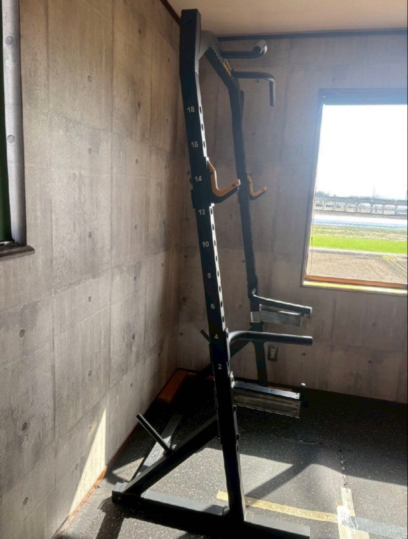POWERTECハーフラックWB-HR19＋ディップスバーセット