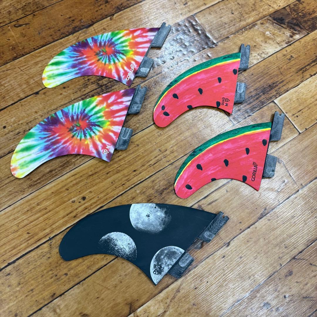 週末限定値下げ‼︎FCS2 Gorilla Fin Tri-Quadフィン5枚組