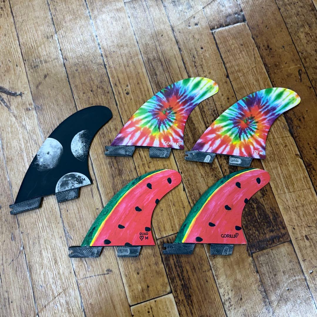 週末限定値下げ‼︎FCS2 Gorilla Fin Tri-Quadフィン5枚組