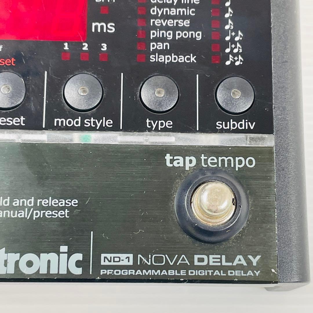 動作品　t.c. electronic ND-1 NOVA DELAY