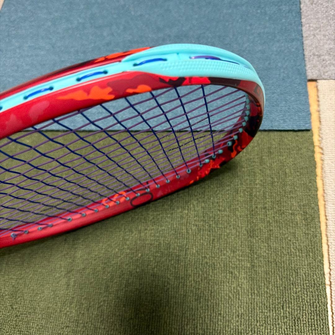 16 YONEX 軟式用テニスラケット レッドジオブレイク70s