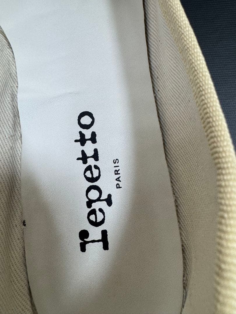 repetto ブラック バレエシューズ 38