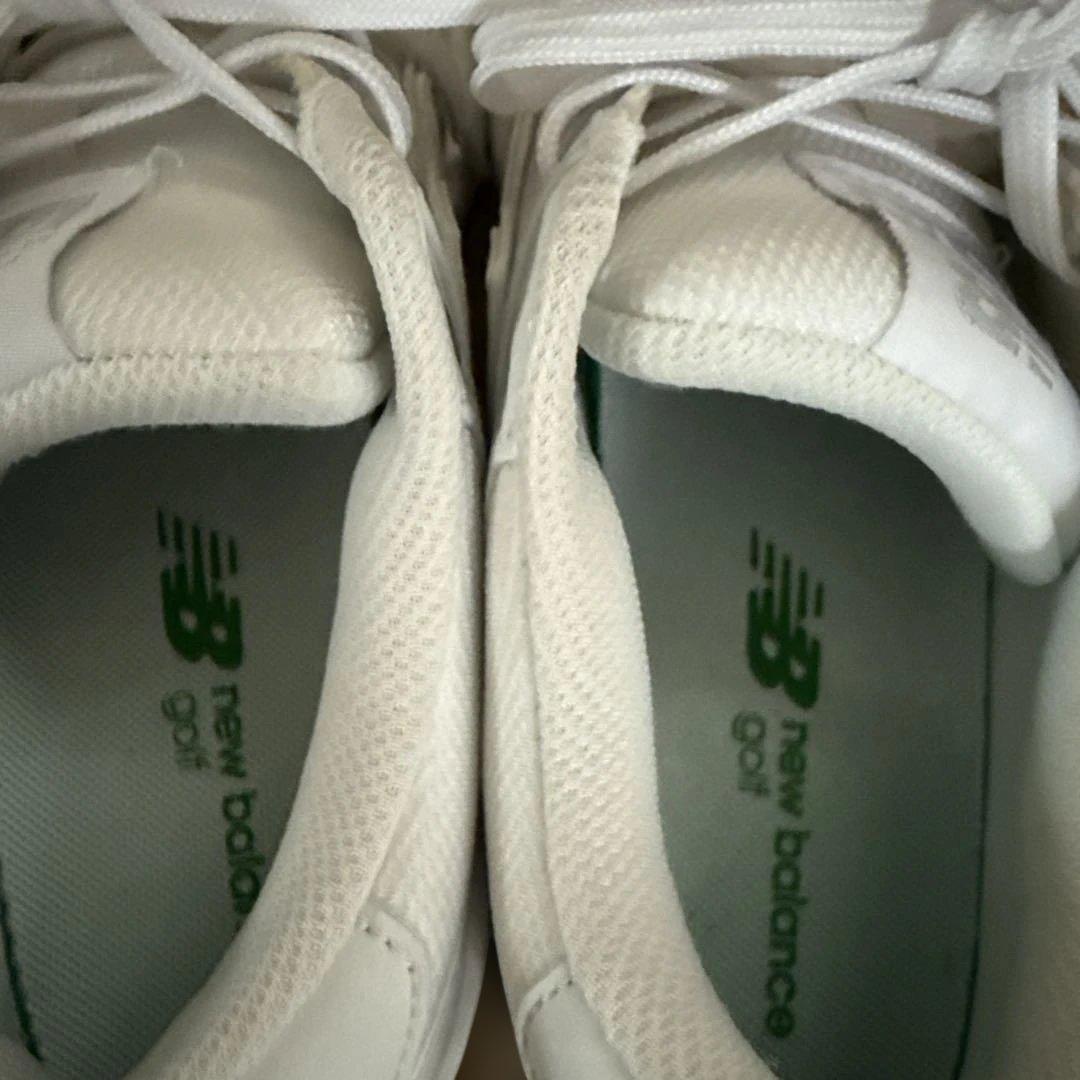 New Balance 574 ホワイト ゴルフシューズ
