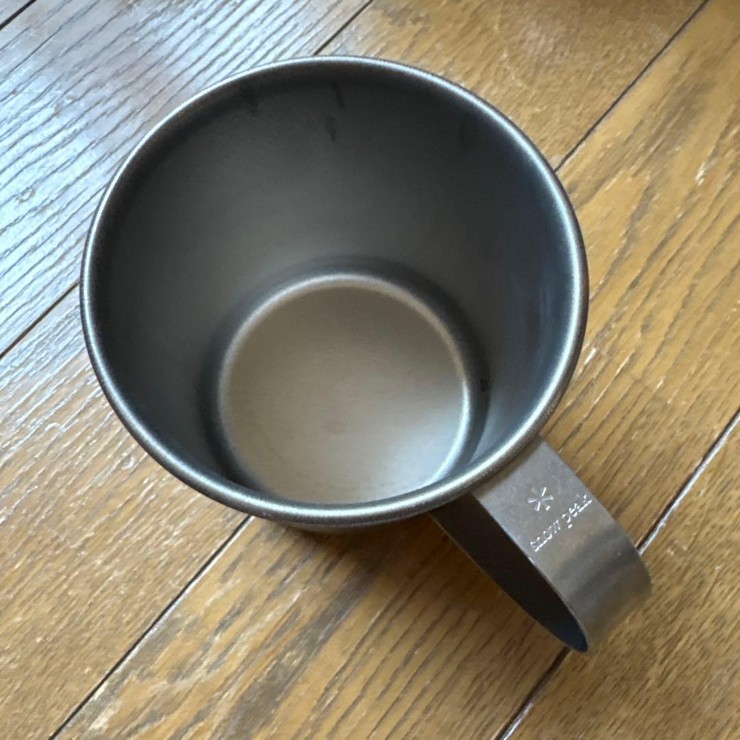  peak チタン製マグカップ 300ml 4個セット
