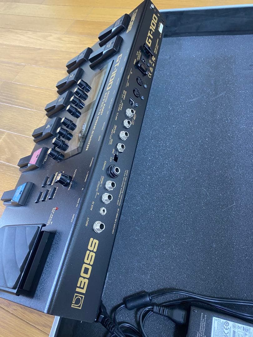 YAMAHA、BOSS GT-100 純正ACアダプタ　エフェクターケース