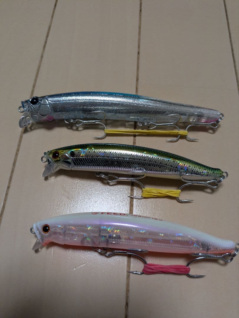 アイマ　サスケ120裂波　コモモ　タックルハウス　フィードシャロー　シーバス
