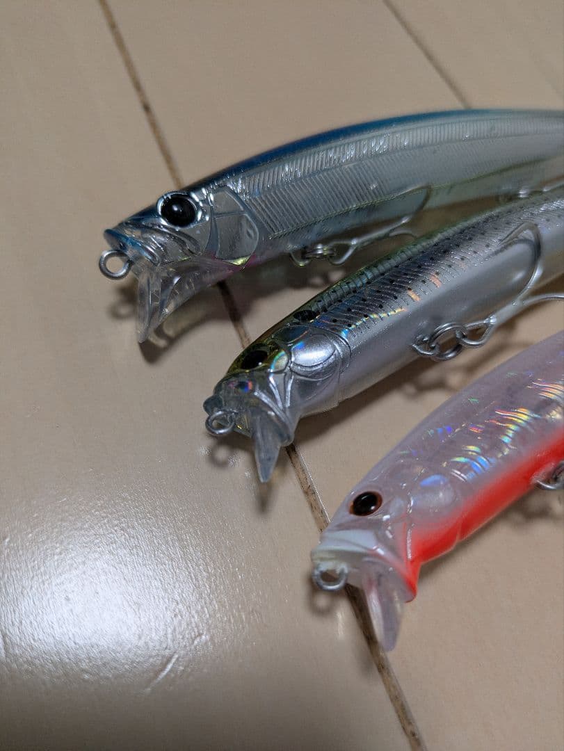 アイマ　サスケ120裂波　コモモ　タックルハウス　フィードシャロー　シーバス