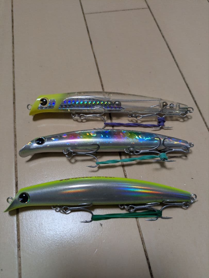 アイマ　サスケ120裂波　コモモ　タックルハウス　フィードシャロー　シーバス