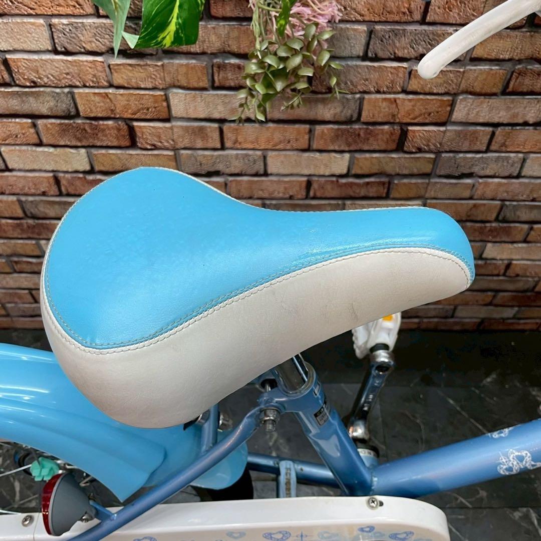 【127】子供用自転車 子供車 Chan Star ブルー 16インチ シングル