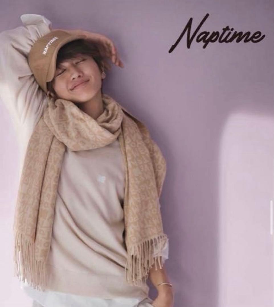 Naptime Nロゴ刺繍ニット アイボリー S