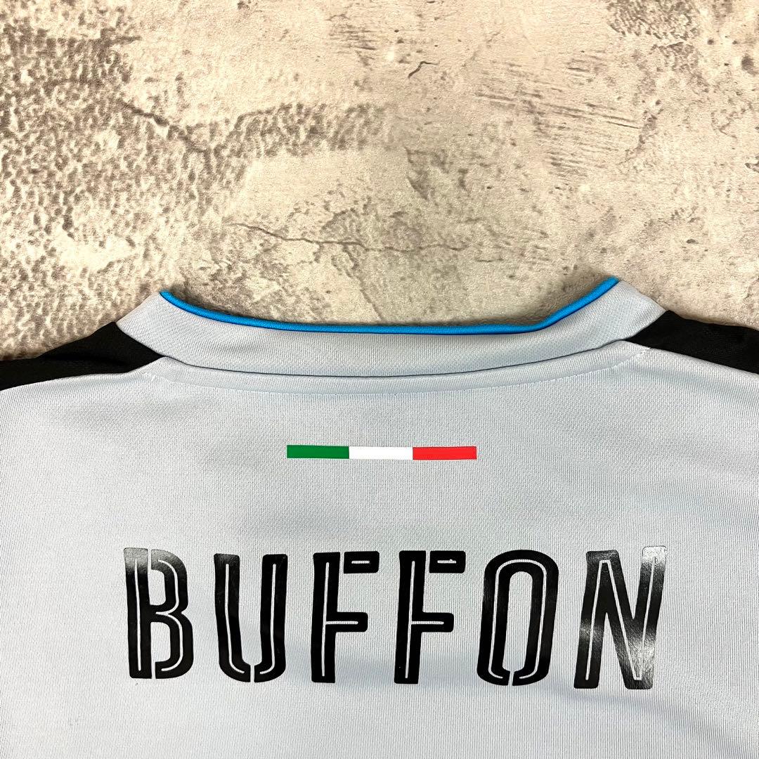 PUMA サッカーイタリア代表 ブッフォン #1 GKシャツ 古着 水色 XL