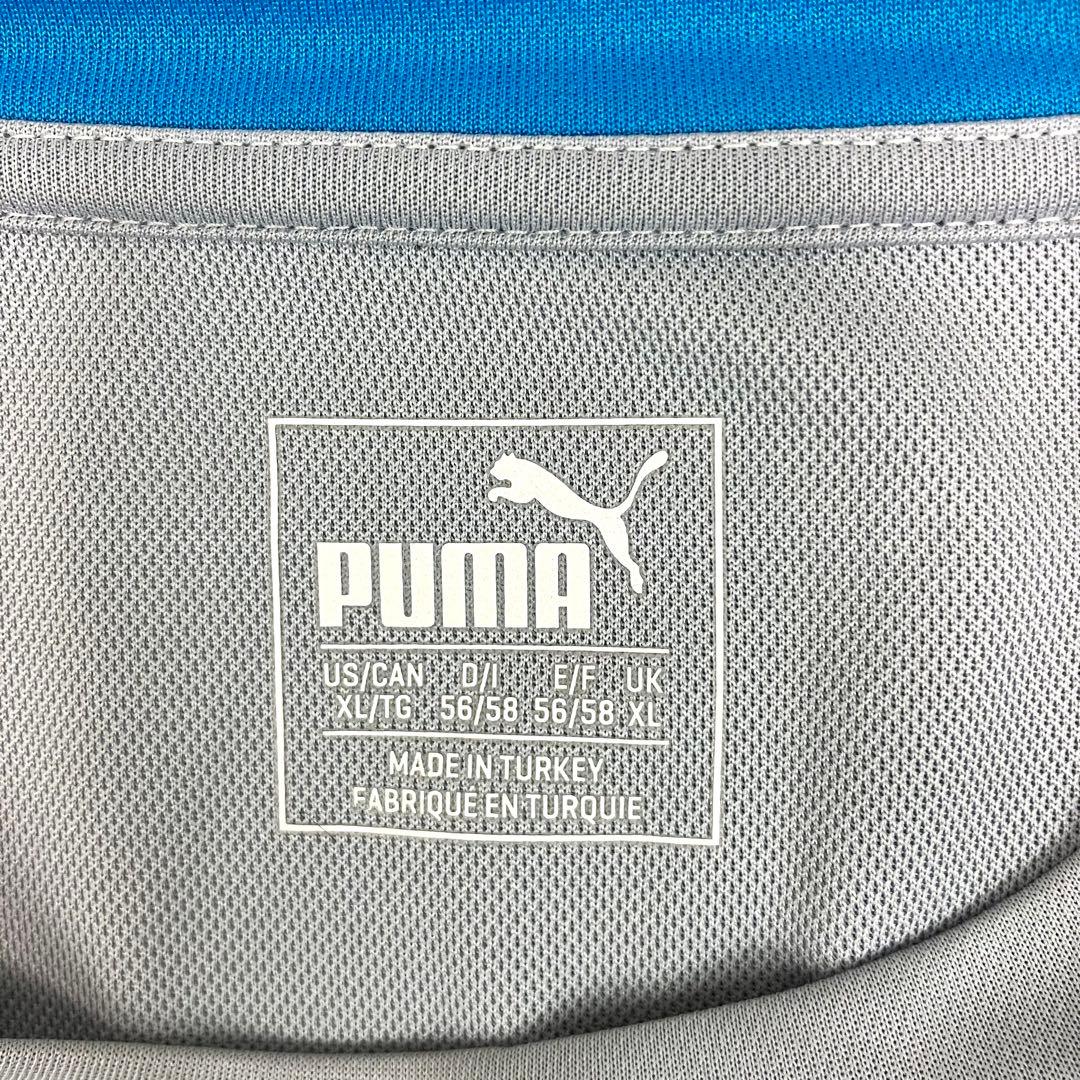 PUMA サッカーイタリア代表 ブッフォン #1 GKシャツ 古着 水色 XL