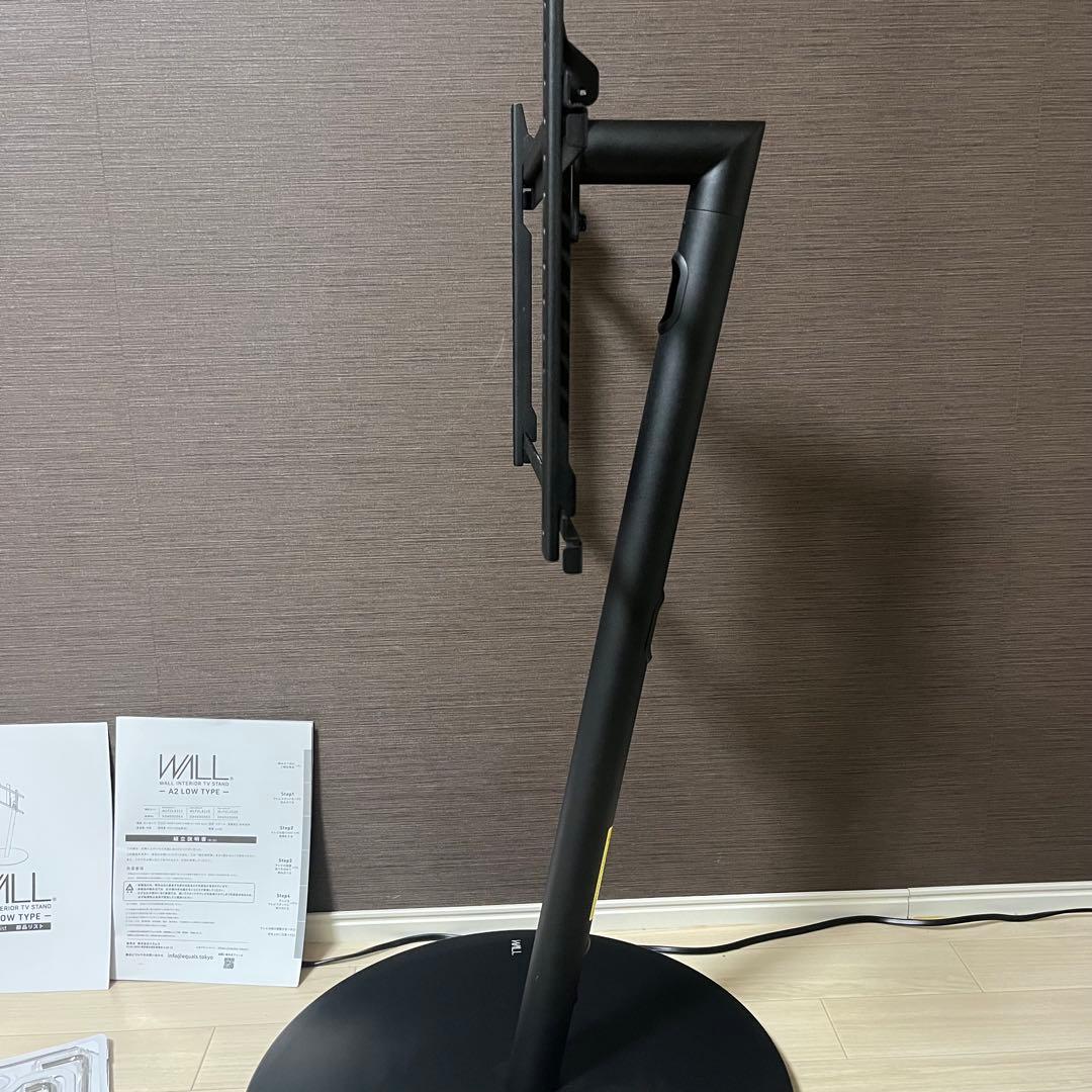 極美品　EQUALS WALL インテリア テレビスタンド A2 ロータイプ