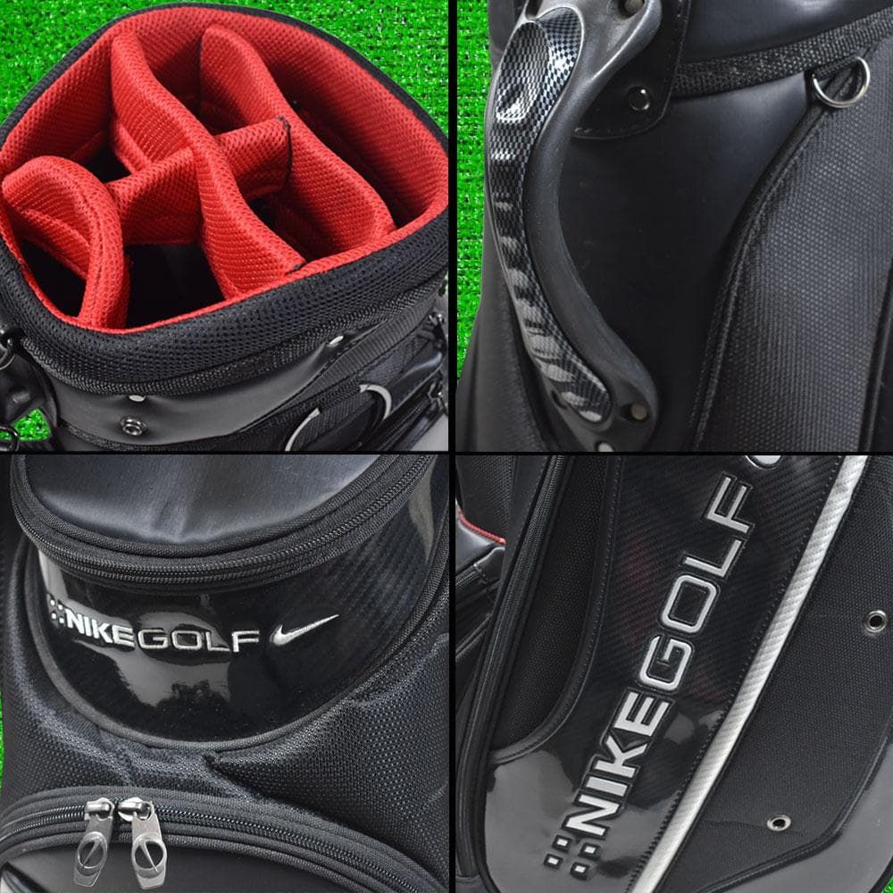 NIKE GOLF ナイキ キャディバッグ９型【ブラック】美品！