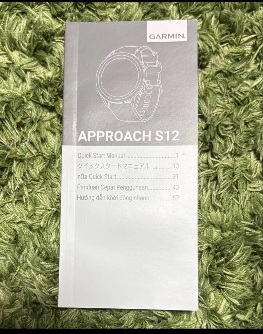Garmin ゴルフナビ　取説付き