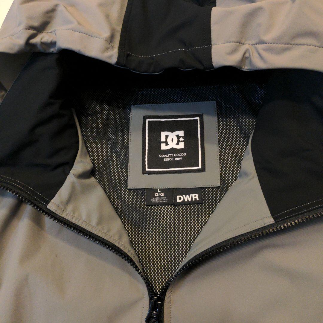 DC SHOE CO USA フード付きジャケット グレー/ブラック
