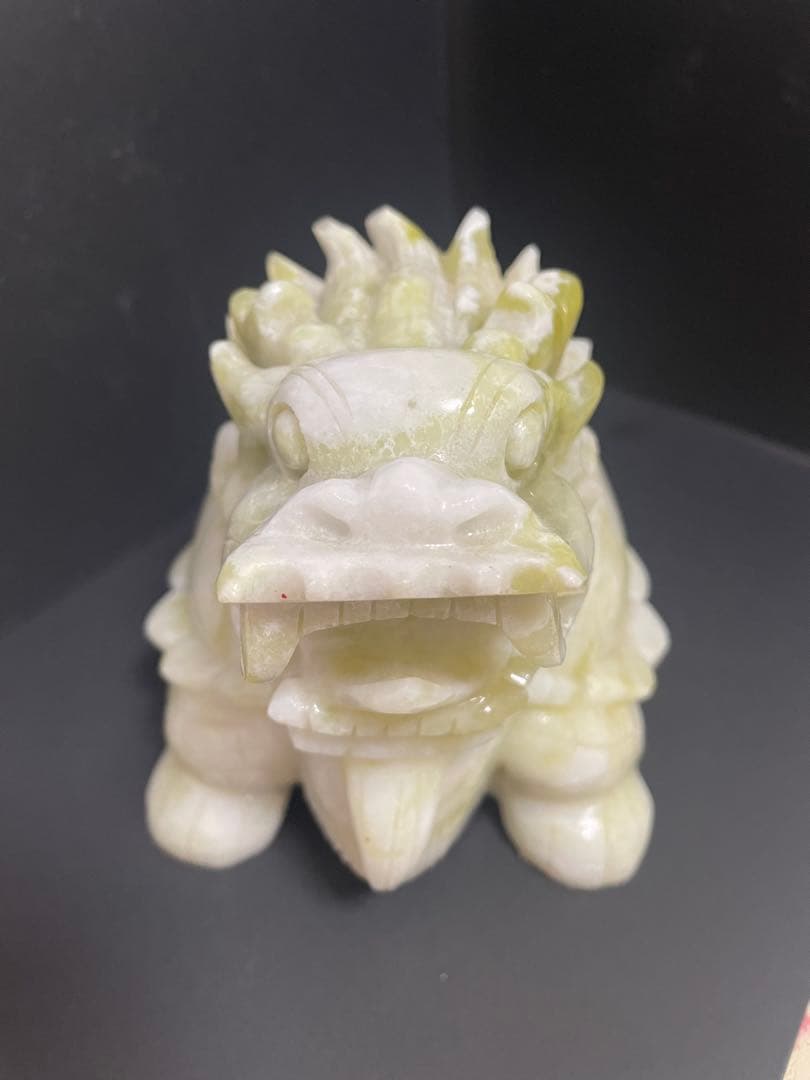 サーペンティン（蛇紋石） 龍亀 約1.8kg 大型