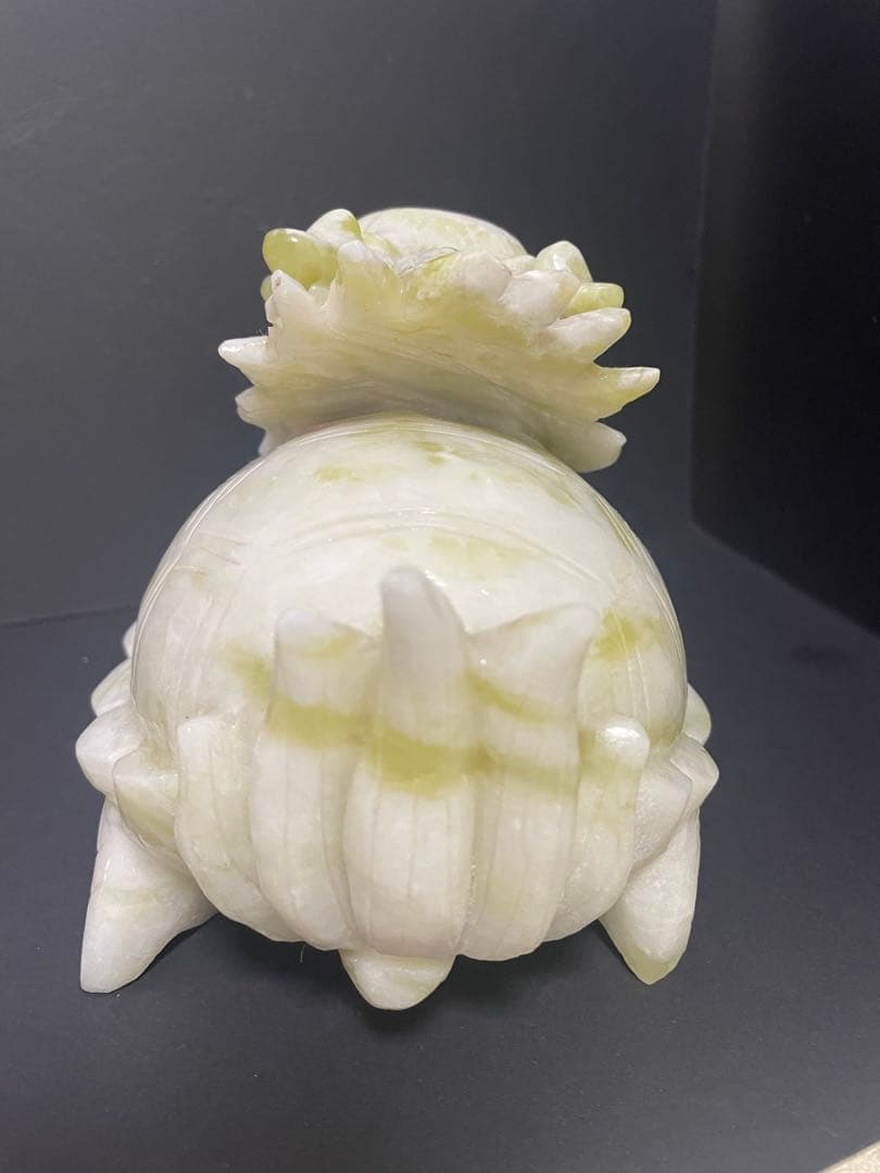 サーペンティン（蛇紋石） 龍亀 約1.8kg 大型