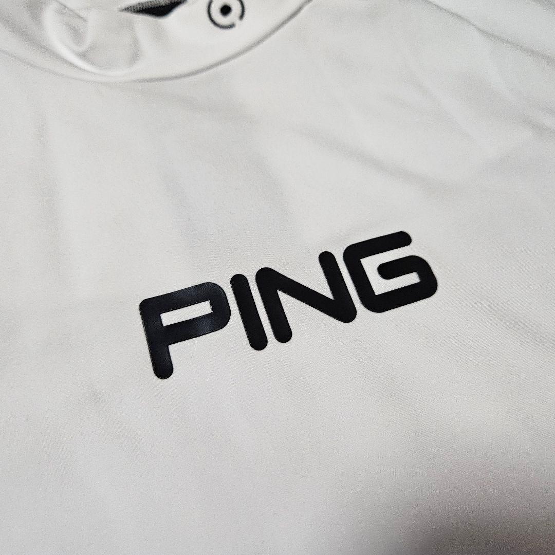 PING エアーフレイク長袖ハイネックカットソー