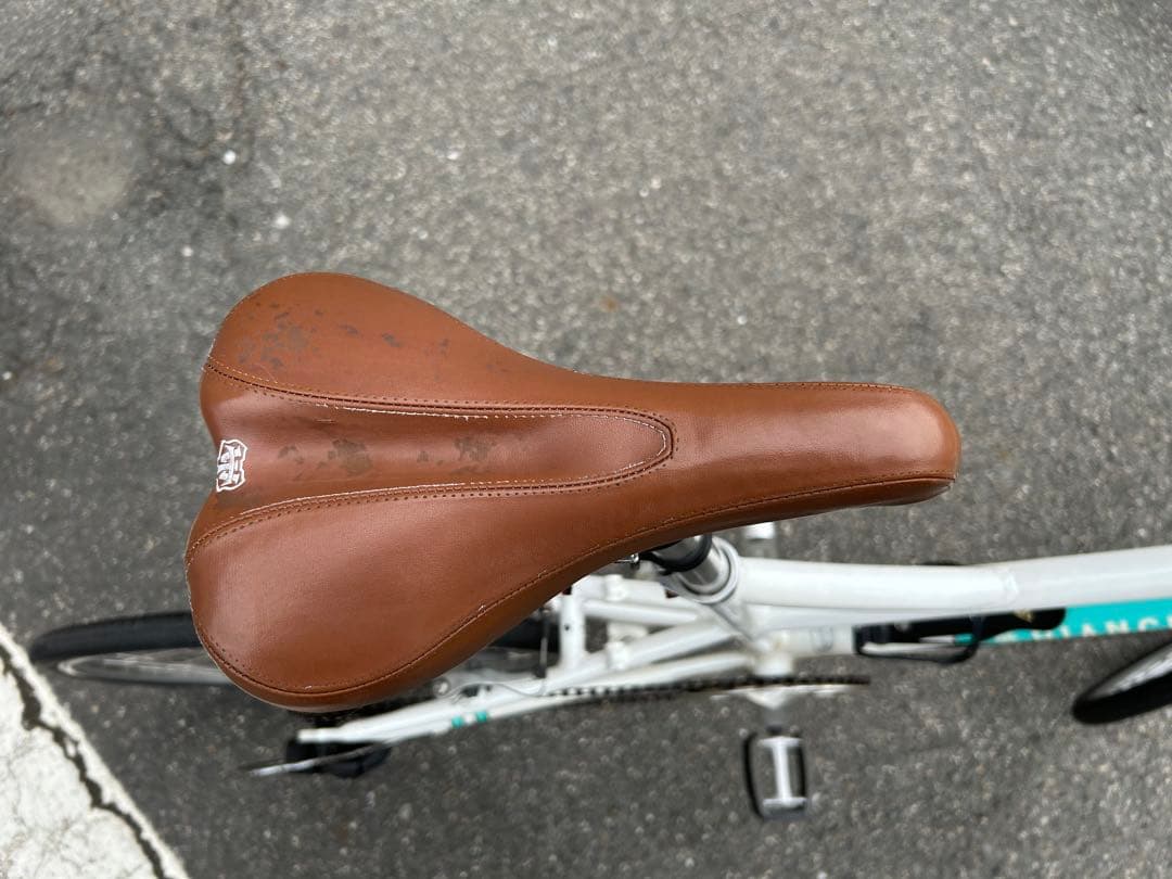 Bianchi PISA ミニベロ 20インチ ホワイト×チェレステ 整備済み